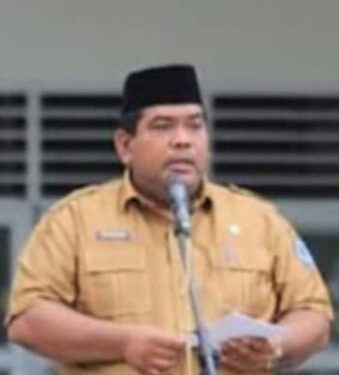 Asisten lll Adminitrasi Umum Pimpin Apel Gabungan Kelompok I