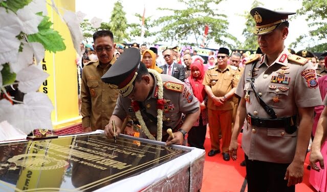 Kapolda Sumut Irjen Pol Panca Resmikan Polres Labuhanbatu Selatan