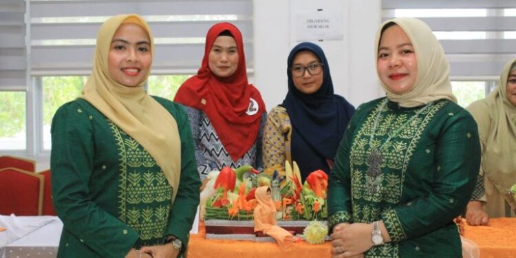 Darma Wanita Persatuan (DPW) Labuhanbatu, Meriahkan HUT Ke 23, Gelar Perlombaan