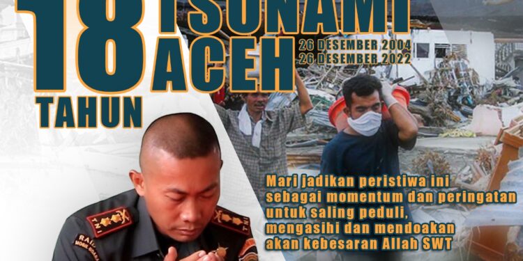 Peringati Tsunami Aceh, Dandim 0104/Atim, Mengambil Hikmah dan Berbagi Berkah Dari Musibah Bencana Tsunami Aceh