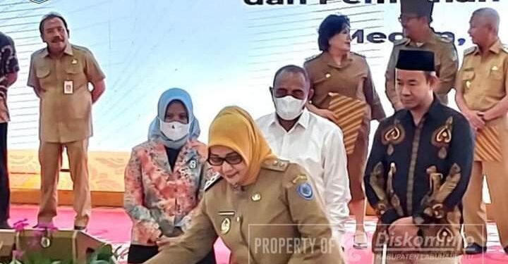 Wakil Bupati Tandatangani Fakta Integritas Pengendalian Inflasi Daerah