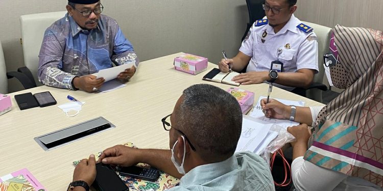 Pj Wali Kota Langsa Serta Kadishub Kunjungi Kantor Direktorat Lalu Lintas dan Menteri Perhubungan