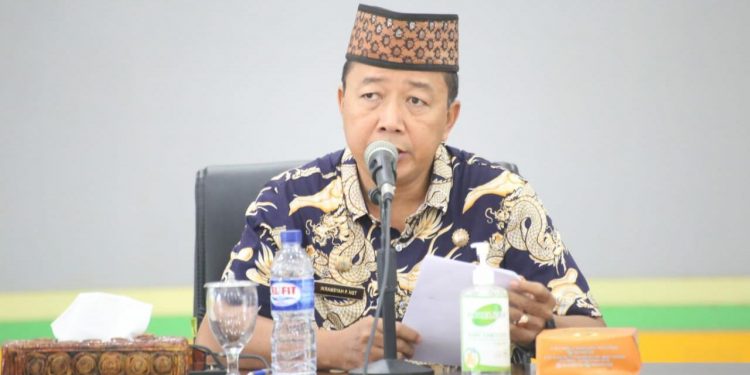 Mewakili Bupati Labuhanbatu ,Asisten  II  Buka Sosialisasi  Rencana Umum Pengadaan Barang dan Jasa