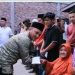 Bupati Labuhanbatu Didampingi Wakil Hadir Langsung Memberikan Sembako dan Perhatian Bagi Masyarakat Tertimpah Musibah
