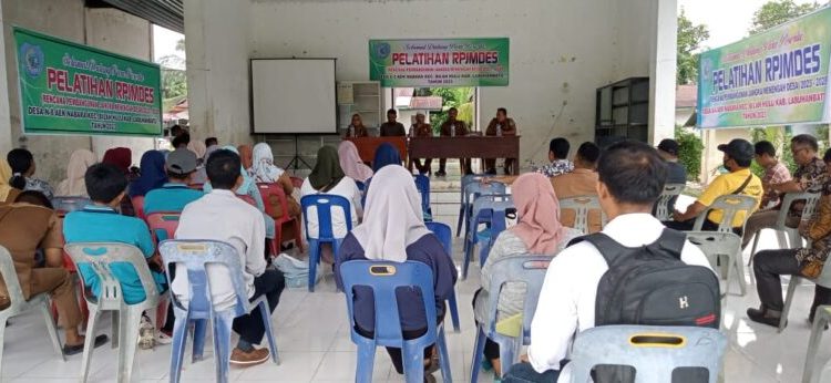 Pelatihan dan Penyusunan (RPJMDes) ,Berbasis SDGs  Tahun  2023 – 2028 di Desa S 2 Aek Nabara Berjalan Lancar