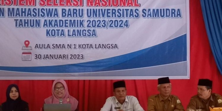 Unsam Langsa Sosialisasi Dan Promosi Sistem Seleksi Nasional