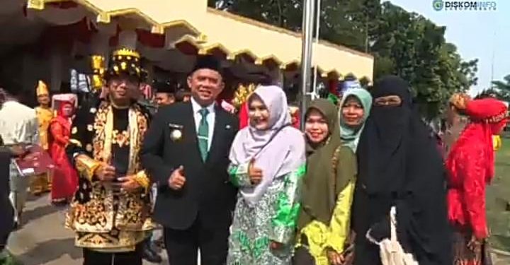 Bupati Labuhanbatu di Dampingi Wakil Bupati Peringati Dirgahayu Ke – 77 Amal Bakti,Sampaikan  Amanat Menteri Agama RI