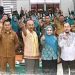 Wabub Labuhanbatu Hj.Ellya Rosa.Siregar.S.Pd.MM.Sambut Kedatangan Rombongan Supervisi dan Tim TP PKK Provinsi Sumut