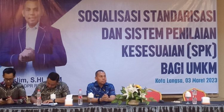 Sosialisasi Standarisasi dan Sistem Penilaian Kesesuaian (SPK) Bagi UKM