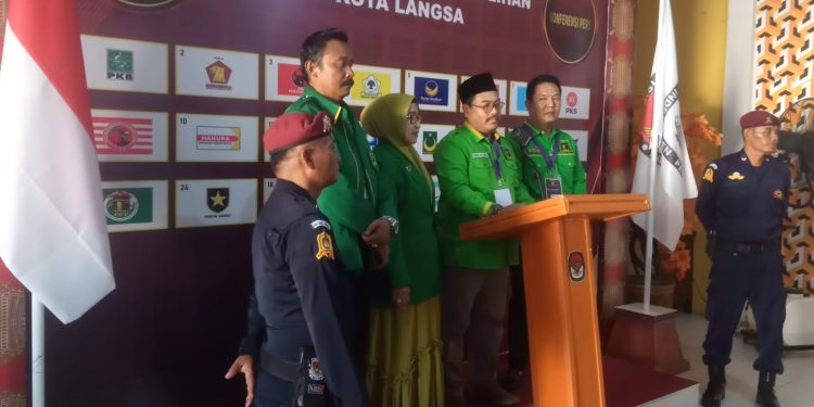 Partai Persatuan Pembangunan (PPP) Kota Langsa  Resmi Mendaftarkan Bacaleg Ke Komisi Independen  Pemilihan (KIP)