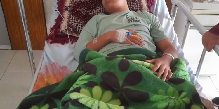 Santri MUQ  Junior Korban Pengeroyokan Oleh  Santri Senior Berjumlah 9 Orang