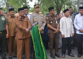 Pj.Walikota Langsa Beserta Forkompinda Melepas 176 Jama’ah Calon Haji