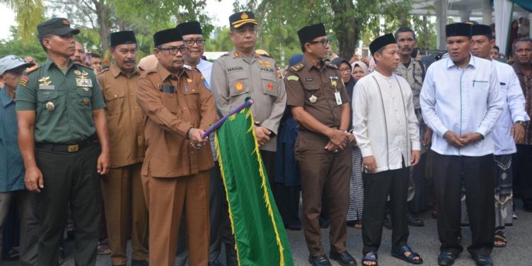 Pj.Walikota Langsa Beserta Forkompinda Melepas 176 Jama’ah Calon Haji