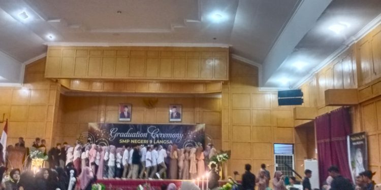 Kadisdikbud Kota Langsa Ucapkan Selamat dan Sukses Kepada 179 Siswa/i SMPN 9 Langsa