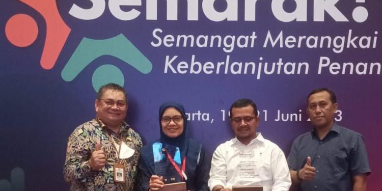 Kota Langsa Mendapatkan 2 Penghargaan KOTAKU Awards 2023