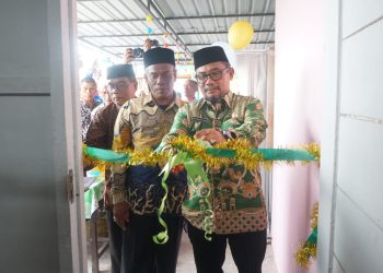 Pj. Wali Kota Langsa Resmikan Rumah Gizi Gampong, Gedung Tuha Peut Gampong dan PAUD Tabina di Gampong Matang Seulimeng