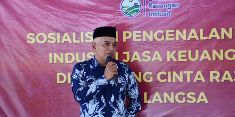 Implementasi Program Ekosistem Keuangan Inklusif (EKI) di Gampong Wisata Cinta Raja.