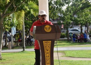 Menyambut HUT ke 78 Kemerdekaan Republik Indonesia Pemko Langsa Bagikan 10 juta Bendera Merah Putih