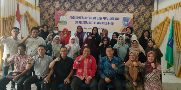 Cegah Maraknya Peredaran Narkotika, Kesbangpol Kota Langsa Gelar FGD