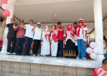 Kota Langsa di banjiri lautan manusia Guna menyaksikan pawai Alegoris HUT RI Ke -78 Tahun 2023