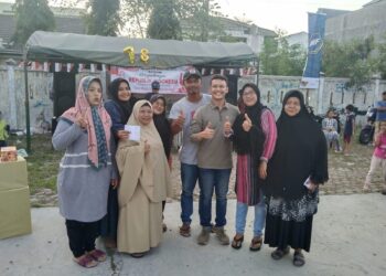 Memeriahkan HUT RI ke-78 Ibu Ibu Gampong Jawa adakan Berbagai Jenis Perlombaan