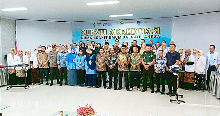 Rumah Sakit Umum Daerah (RSUD) Kota Langsa Gelar Akreditasi Yang di Lakukan 3 Tahun Sekali