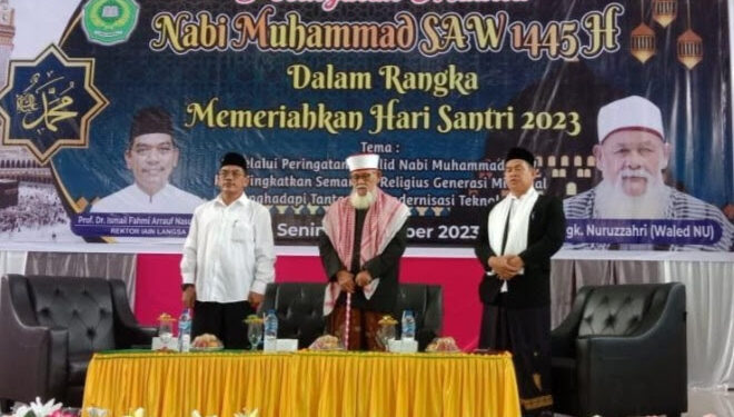 INSTITUT AGAMA ISLAM NEGERI LANGSA MEMPERINGATI MAULID NABI SAW 1445 H