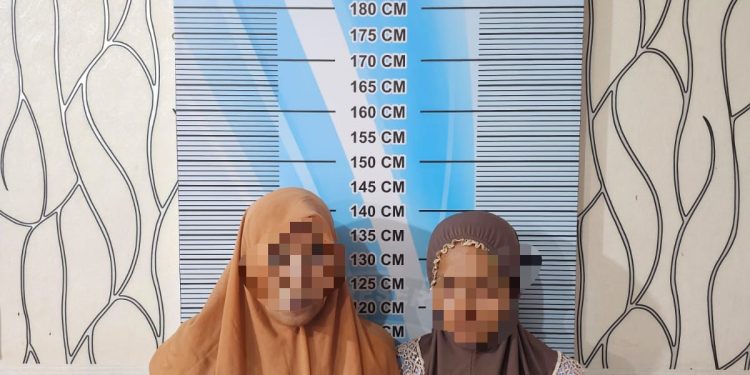 Jual Sabu, Dua IRT Diamankan oleh Unit Opsnal Satresnarkoba Polres Langsa