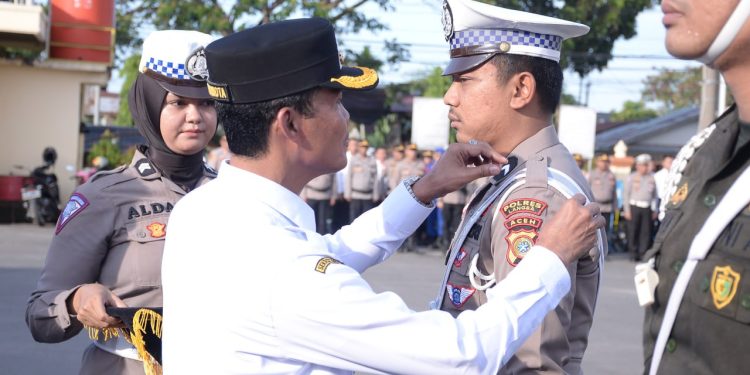 Polres Langsa Laksanakan Gelar Pasukan Operasi Ketupat Seulawah 2024