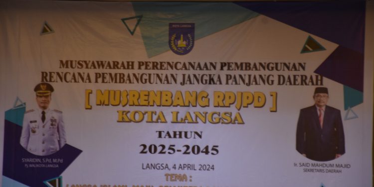 Pj Walikota Langsa Syaridin, S.Pd., M.Pd mengapresiasi Yayasan PLN UP3 Langsa
