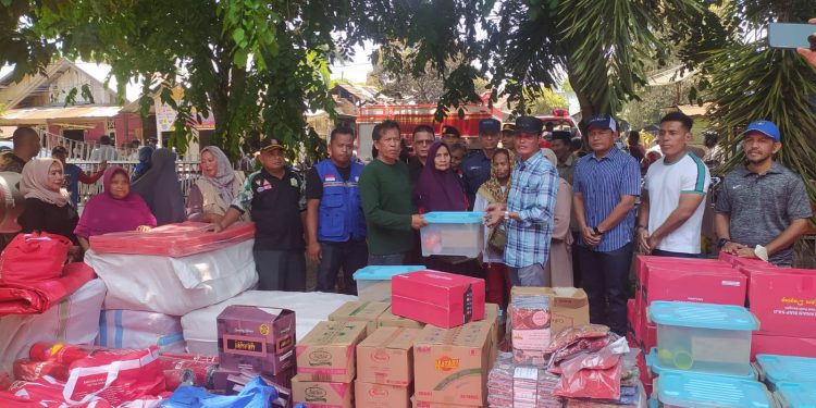 Pemerintah Kota Langsa Bantu Korban Kebakaran Di Gampong Pb.Pase Langsa Kota