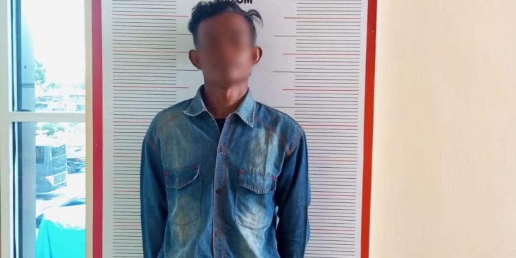 Satreskrim Polres Langsa Tangkap Seorang Pelaku Judi Slot Di Warung Kopi