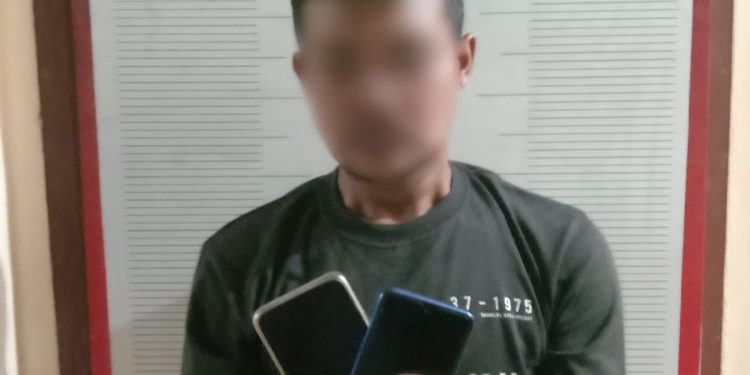 Sat Reskrim Polres Langsa berhasil menangkap R.A. Diduga Terlibat Kasus Pencurian