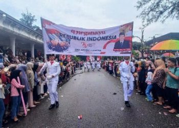 Pagelaran Pawai Alegoris Tahun 2024,Dalam Rangka HUT RI Ke-79 SMA N 1 Langsa Berhasil Menjadi Juara 1