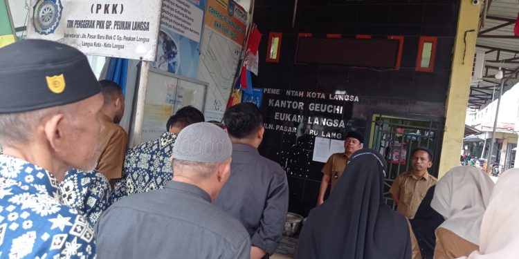 Setelah Apel Perdana Perangkat Gampong Peukan Langsa Ngopi Bareng