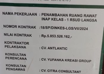Kepala Dinas Kesehatan Kota Langsa Mencoba bohongi Wartawan