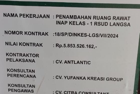 Kepala Dinas Kesehatan Kota Langsa Mencoba bohongi Wartawan