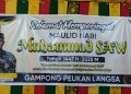 Pemerintah Gampong Peukan Langsa Peringati Maulid Nabi Muhammad SAW 1447/H Tahun 2025