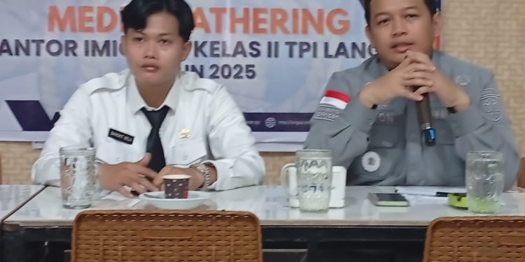 Kantor Imigrasi Kelas II TPI Langsa Gelar Media Gathering