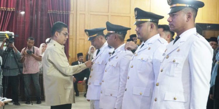 Walikota Langsa Lantik Sekaligus Pengambilan Sumpah Pejabat Pimpinan Tinggi Pratama