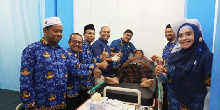 KORPRI Gelar Sunat Masal Peringati HUT Ke-54 di Kota Langsa