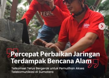 Sehubungan Dengan Bencana Banjir :Ini Penjelasan Dari General Manager Region Network Operations Telekomsel